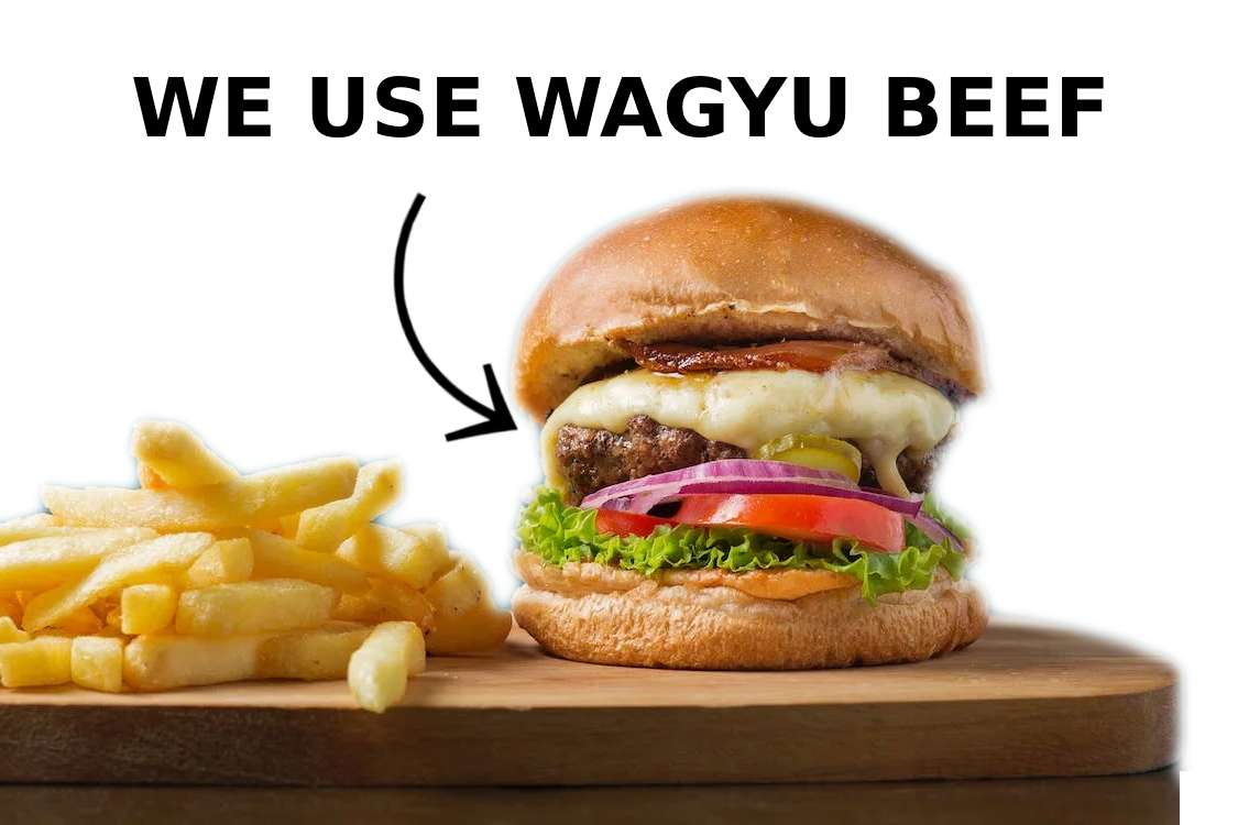 waygu beef burger